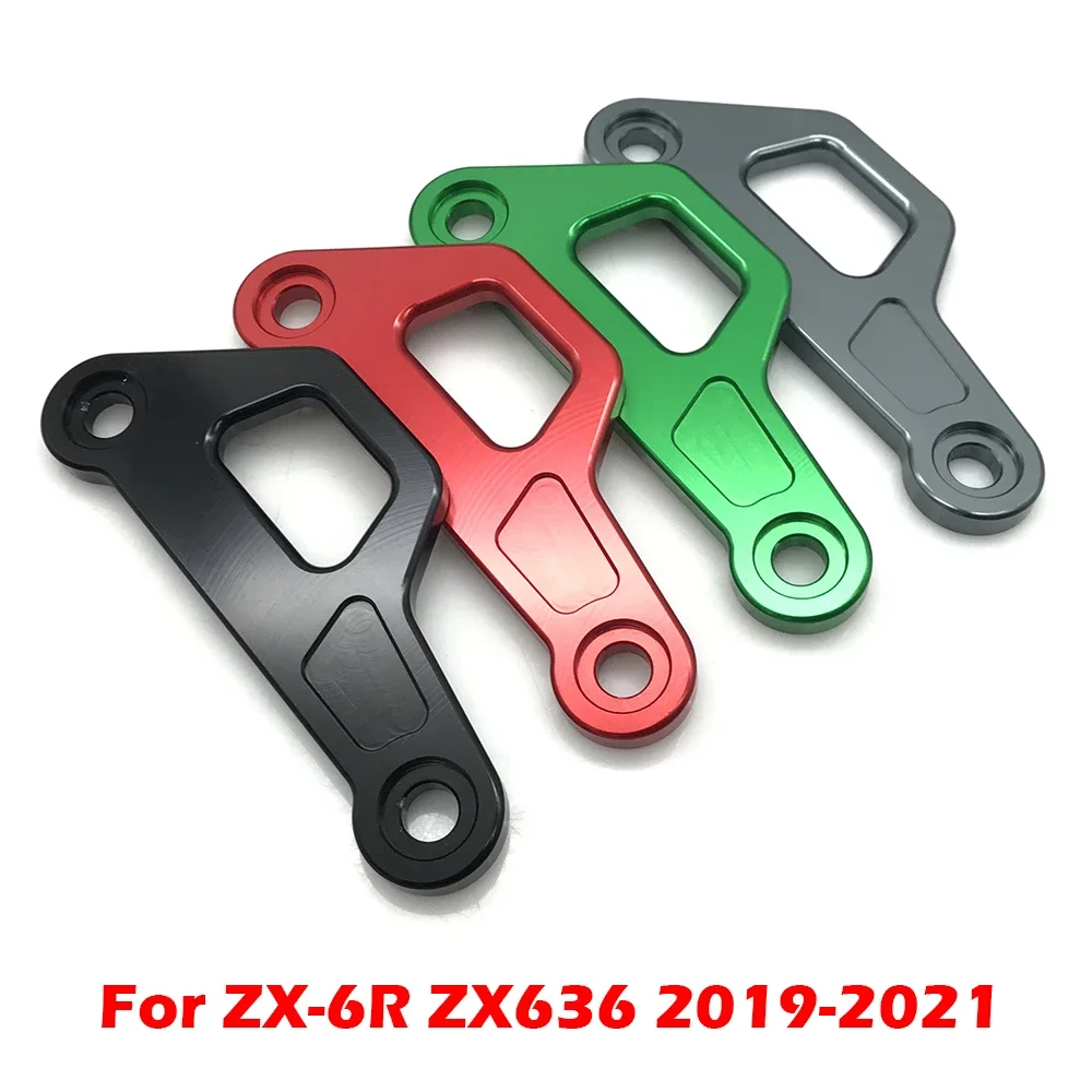 CNC Aluminum Motorcycle Accessories Rear Racing Tow Hook Anchor Point Hooks For Kawasaki Ninja ZX-6R ZX6R ZX636 ZX 636 2019-2021