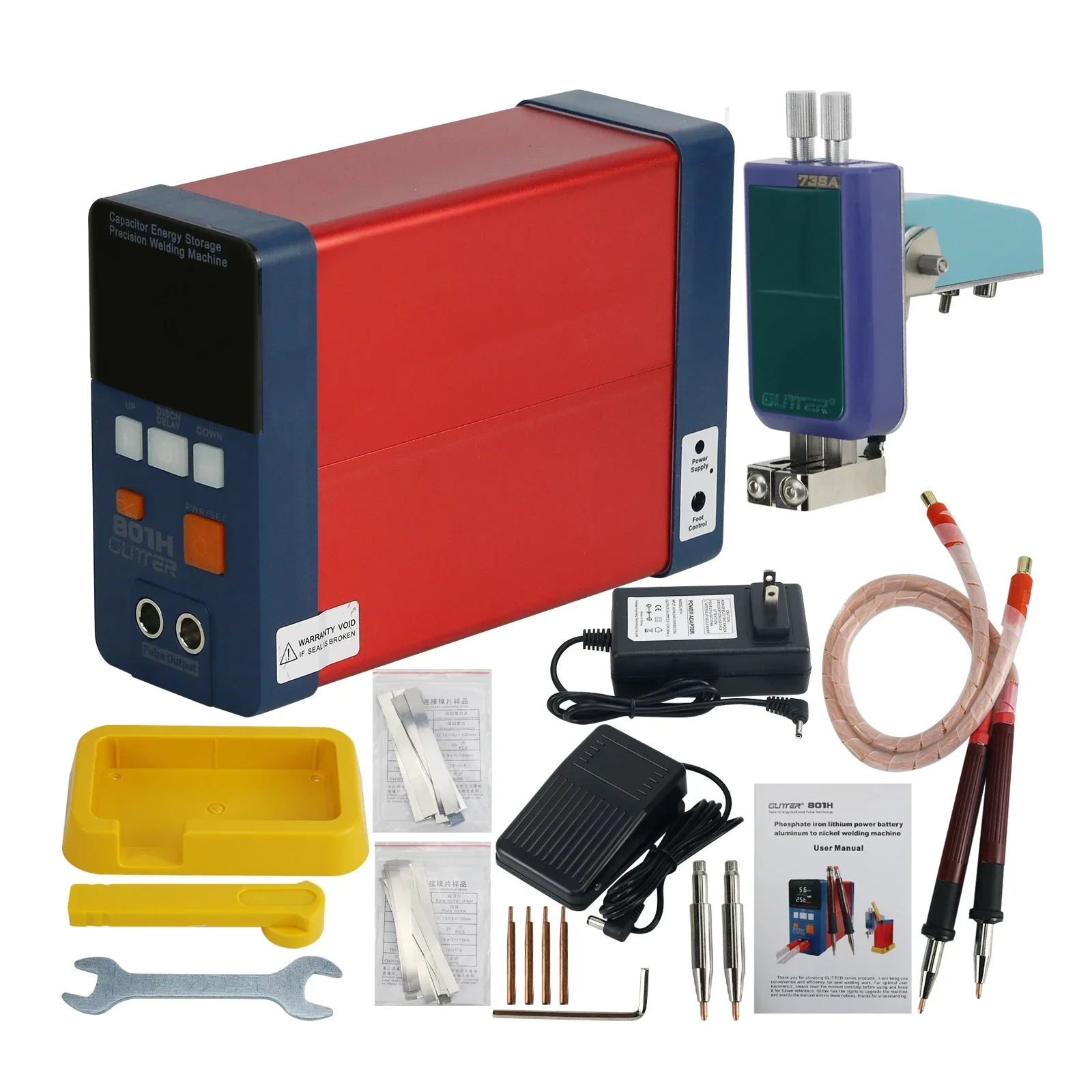 2026/High Precision 801H 19.8KW Battery Spot Welder Capacitor Energy Storage Spot Welding Machine