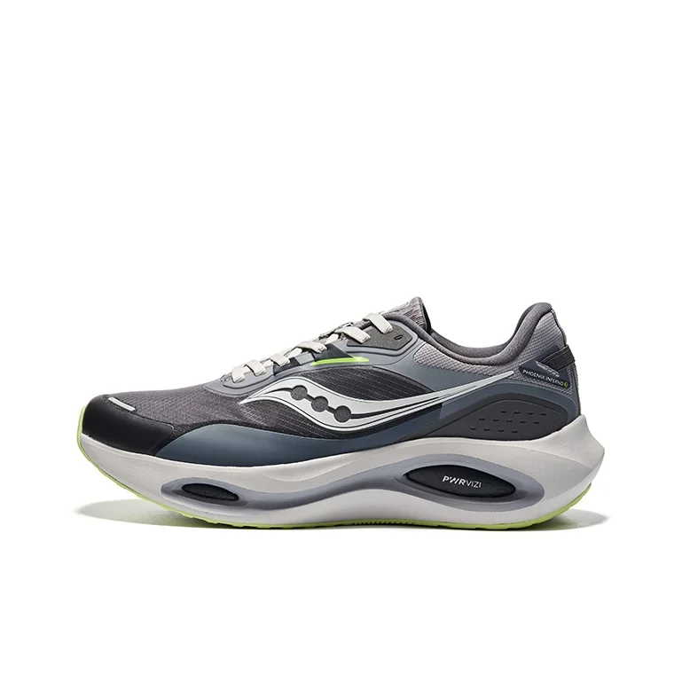 Saucony Phoenix Inferno Firebird 3 Breathable Support Breathable Support Low top Running Shoes Men's Black Gray S28188-3
