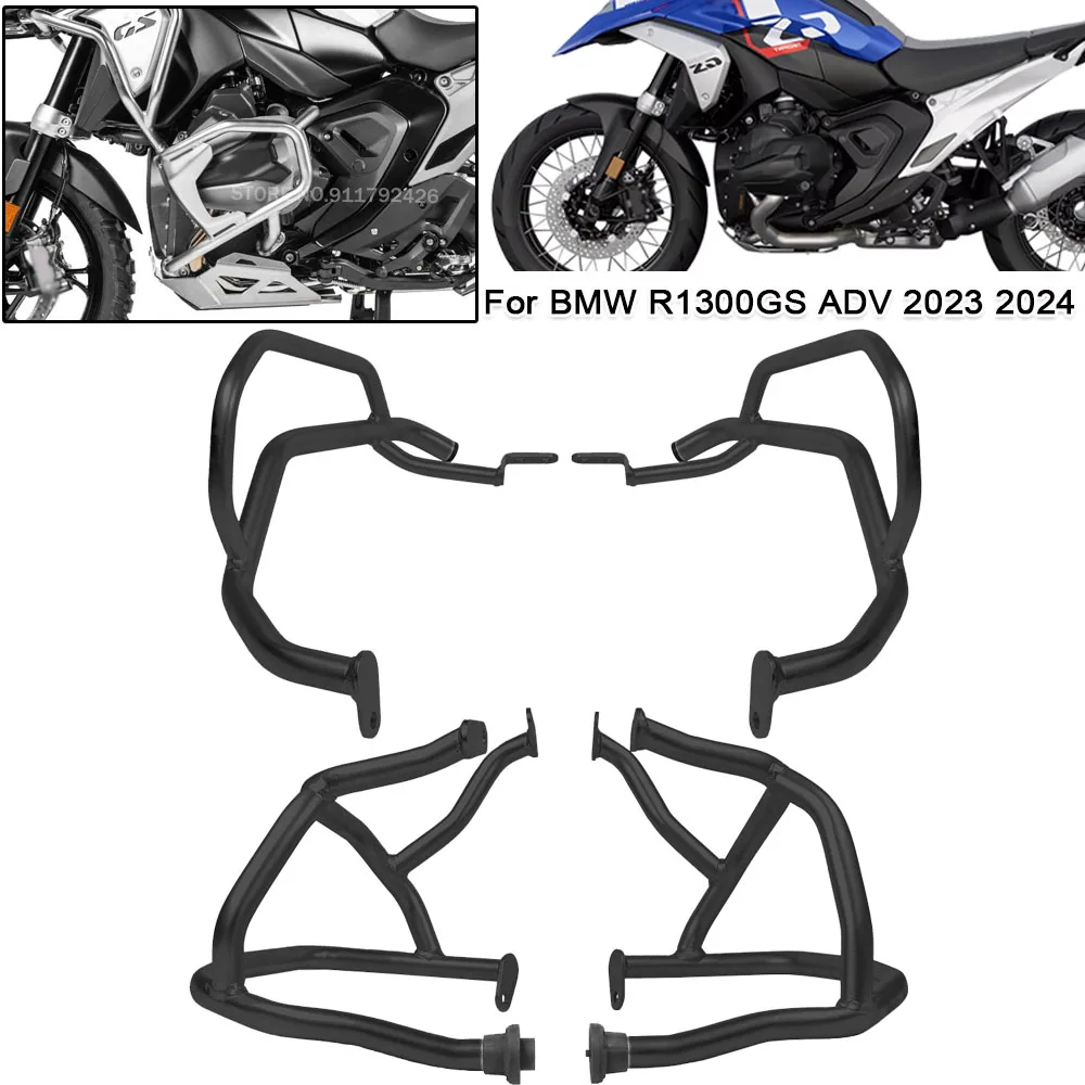 Motorcycle Crash Bar For BMW R1300GS Adventure 2023 2024 R 1300GS ADV GS1300 Engine Tank Guard Bumper Chassis Protective Frame