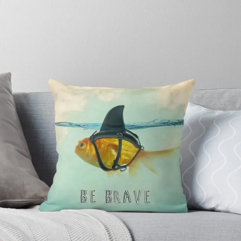 Be Brave - Brilliant Disguise Throw Pillow Decorative pillowcase Decorative Cushions Cushions For Sofa pillow