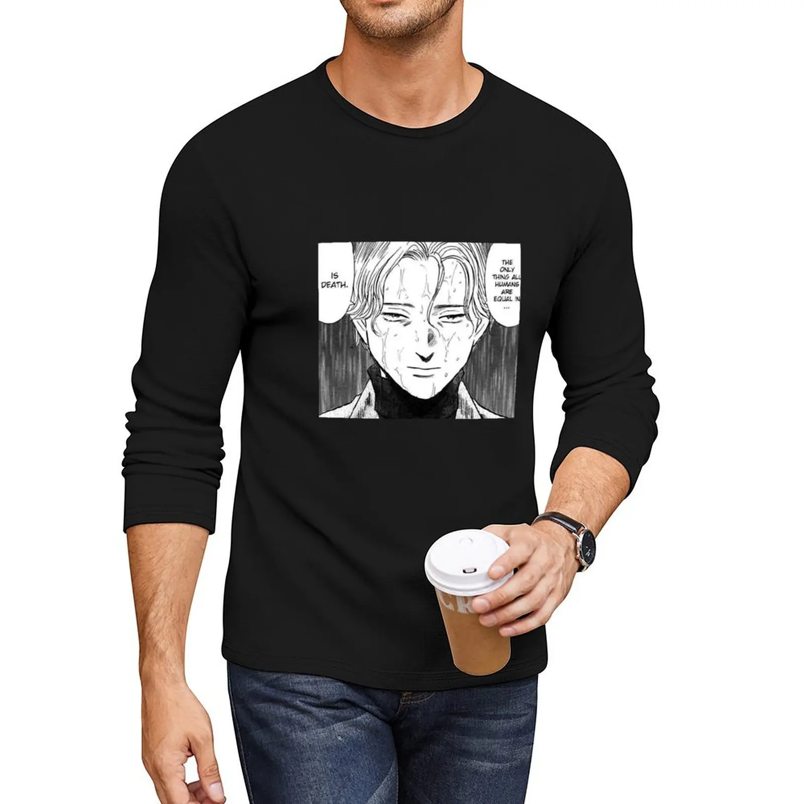 

Johan Liebert Long T-Shirt sweat shirt mens plain t shirts