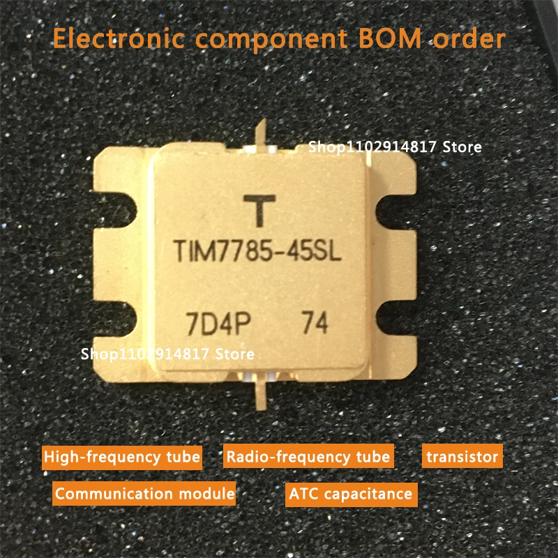 TIM7785-35SL original power transistor high-frequency tube microwave tube RF tube power amplifier module ATC capacitor