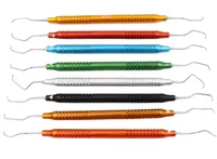 AZ Hand operateds scrapers, Periodontals subgingivals set, Stainless steel dentals tool, Dentals plaques and calculus remover