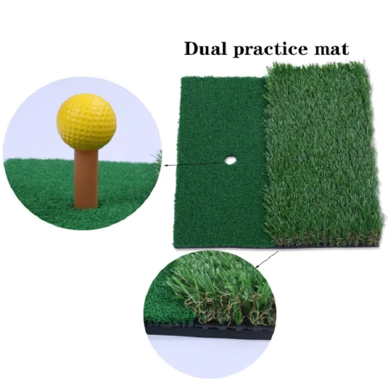 Red de astillado de Golf emergente para interiores/exteriores, Red de golpeo de Golf con esterilla para patio trasero interior, juego de columpio de