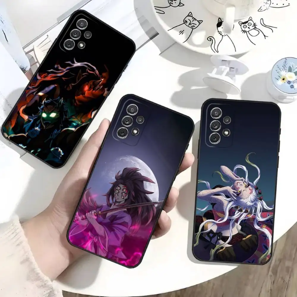 

D-Demon S-Slayer Twelve Kizuki Phone Case For Samsung S25,S24,S21,S22,S23,S30,Ultra,S20,Plus,Fe,Lite,Note,10 Black Soft Shell