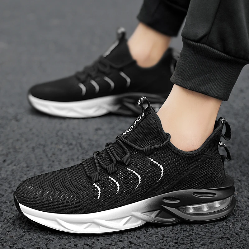 أحذية رياضية كاجوال من MAEDEF للرجال غير قابلة للانزلاق وخفيفة الوزن ومريحة للمشي، أحذية رياضية شبكية قابلة للتنفس للاستخدام في الهواء الطلق #3