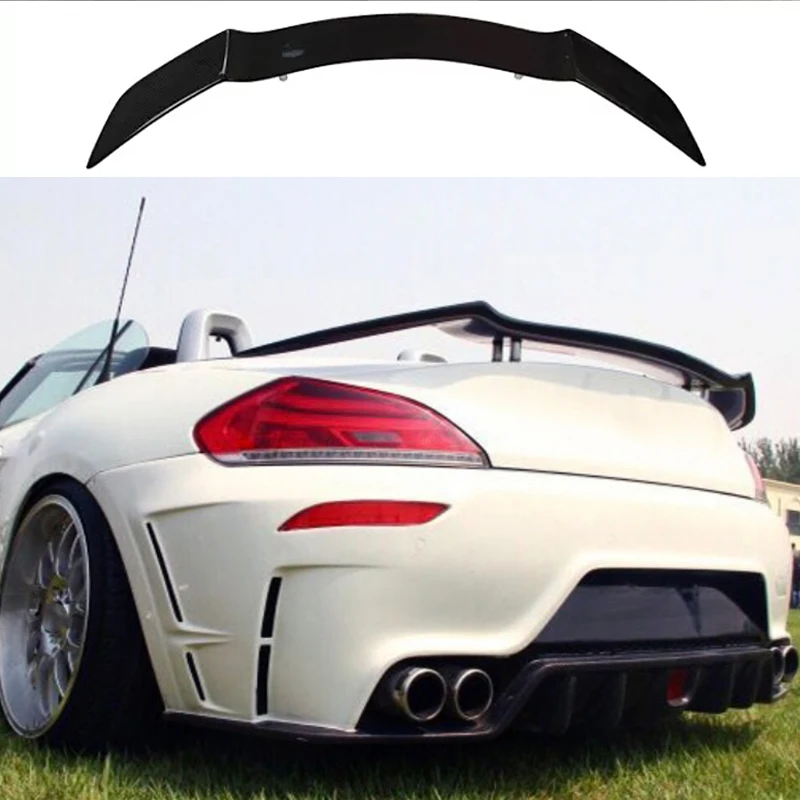 For BMW 1/2/3/4/5/6/7 Series M2 M3 M4 M5 M6 Z4 etc LY Style universa Carbon fibre Rear trunk cover spoiler Rear wing Accessory