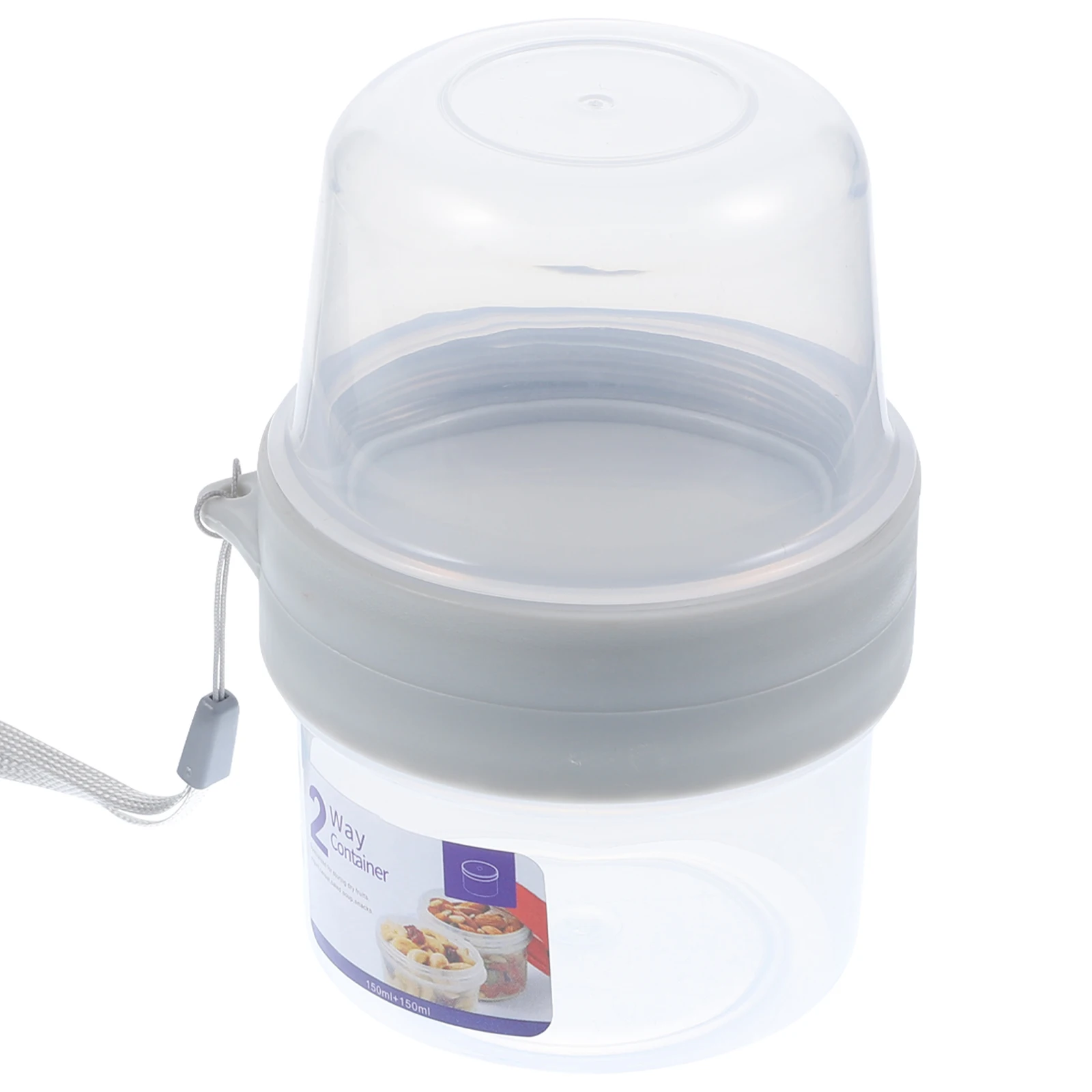 

Complementary Food Box Breakfast Mug Container Fruit Cereal Oatmeal Soup Baby Sealed Portable Double-layer Storage
