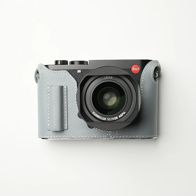 Mr. Steen Voor Leica Q3 Camera Case Beschermhoes Camera Bodysuit Camera Handgemaakt Stijl Leer Met Handpalm Echt Leathe Tas