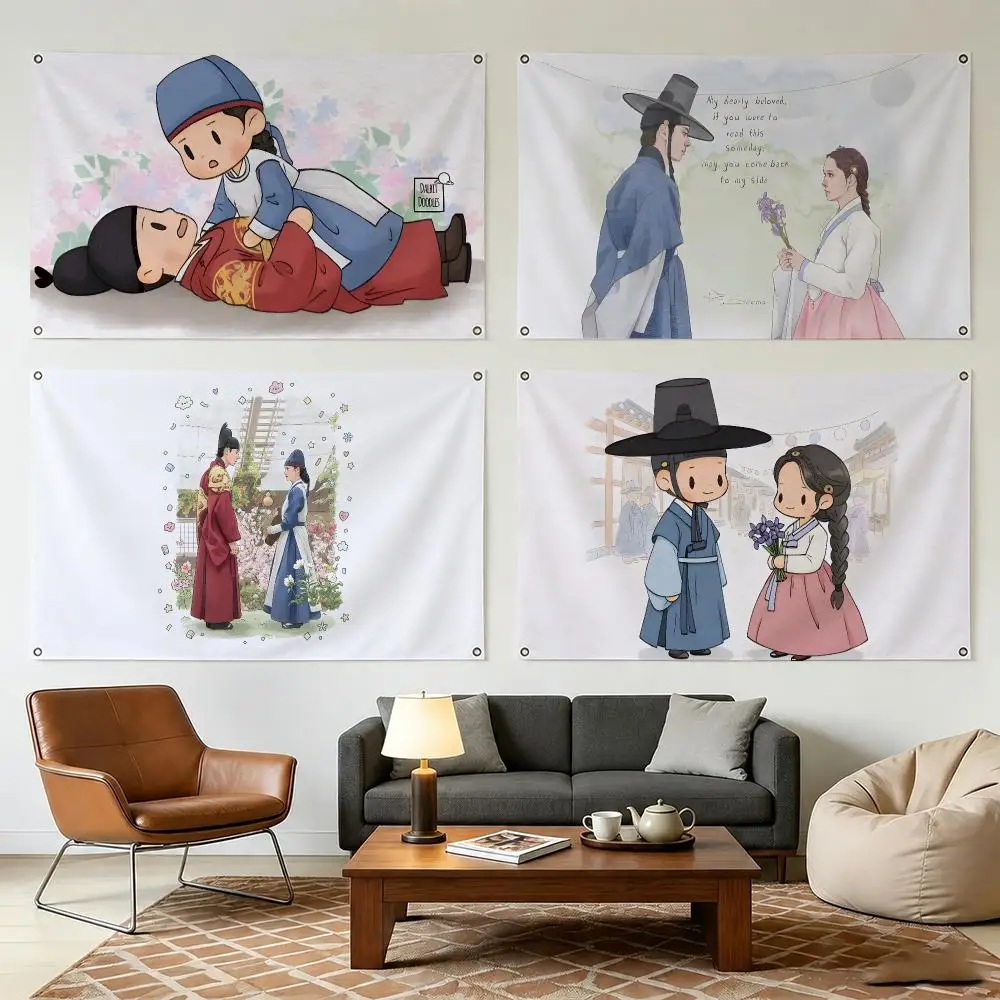 Bon A-appetit Your M-majesty Flags Wall Hanging Outdoor Garage Room Decorative Fashion Gift Background