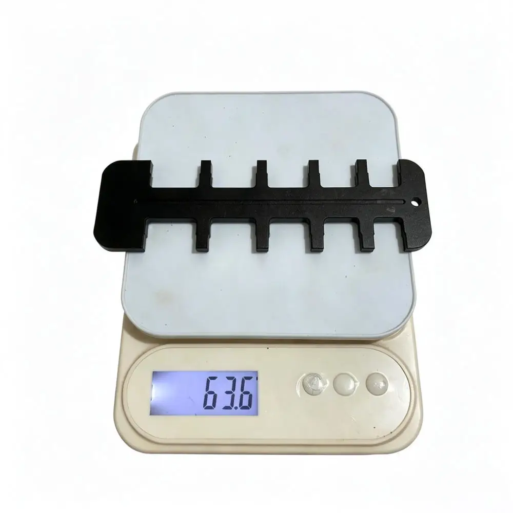 Portable Capsule Sizing Ruler Hollow Gelatin Gauge Accurate Size Identification Tool For Industrial Lab Inspection