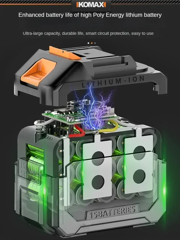 

Compact and Powerful Brushless Lawn Mower, Cordless Electric Grass Cutter for Home Use