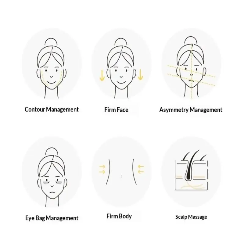 Ceramic Gua Sha Scraper Board Facial SPA Massager Slimmer Skin Tightening Face Lift Body Massage Tool