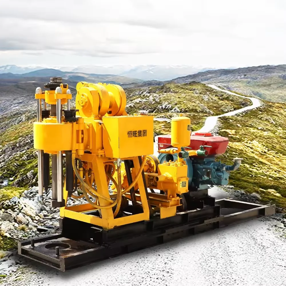 Drilling Depth 200 Meter Rotary Core geotechnical drill rig spt