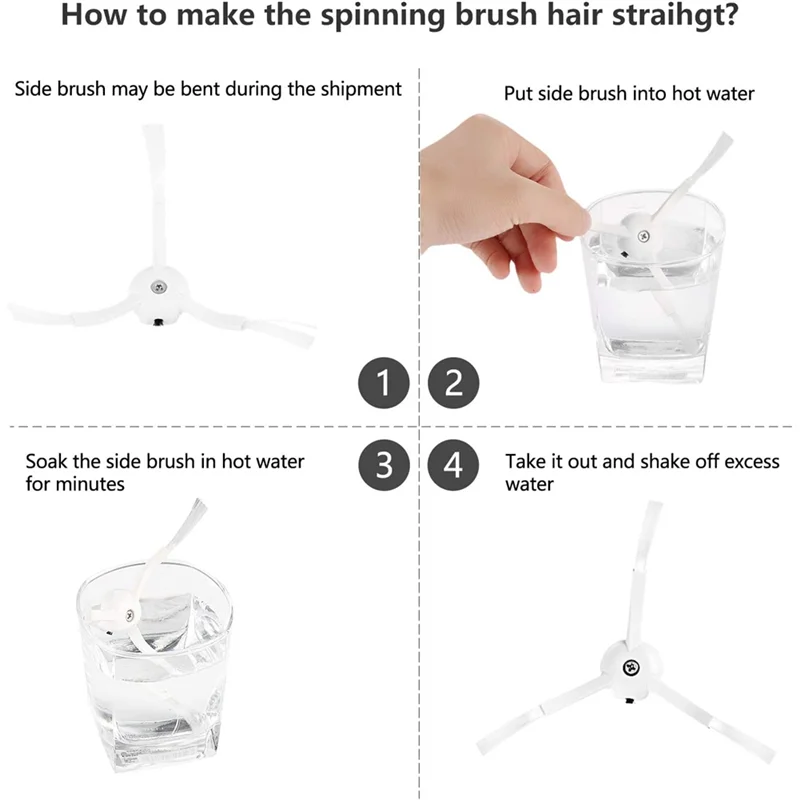 -A89Z لشاومي Roborock E25 E4 S5 S6 E20 E35 C10 S50 S51 S4 فرشاة جانبية رئيسية فلتر Hepa استبدال الملحقات عدة