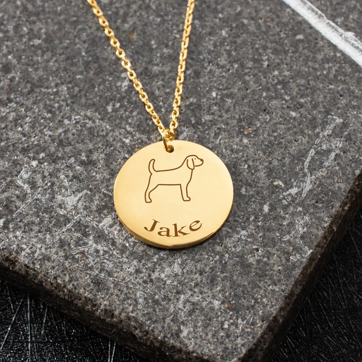 

Personalized Pet Memorial Loss Pendant Custom Dog Name Gift for Dog Owners Cat Memorial Jewelry Mothers Day Gifts For Women