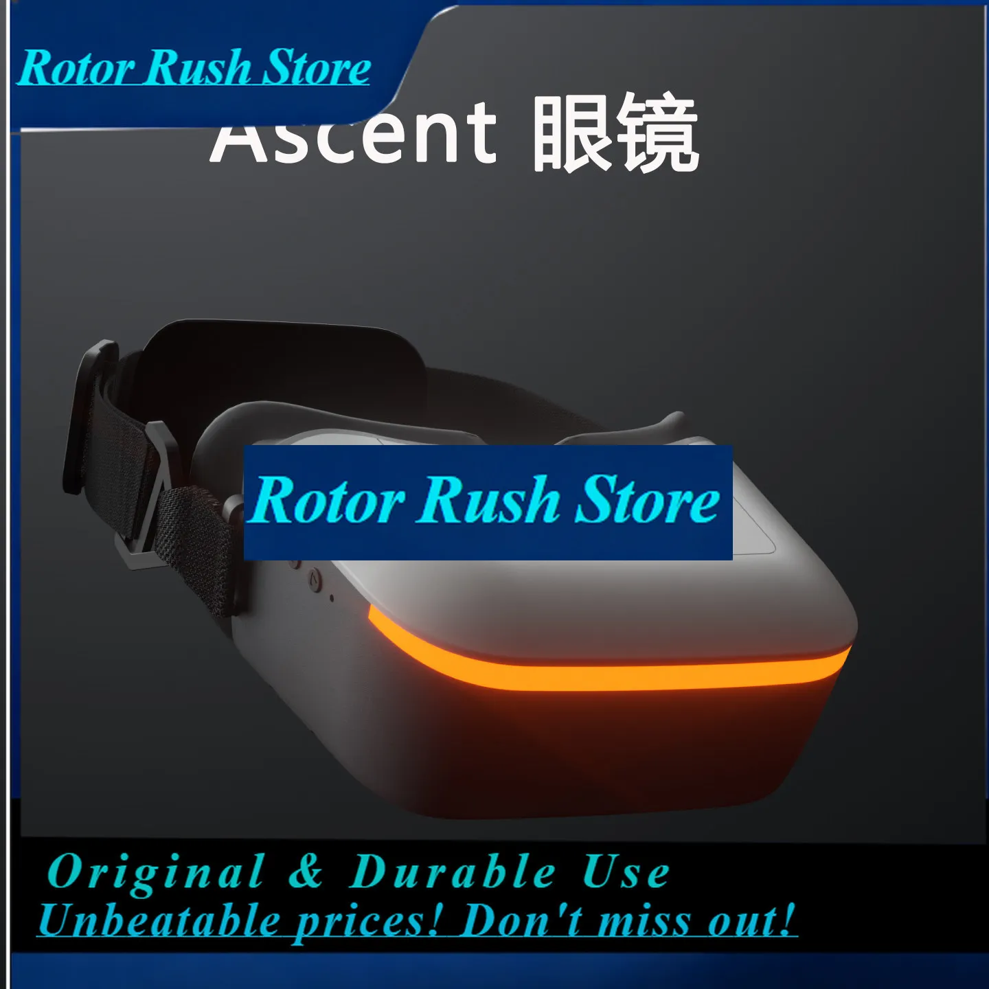 RoRuSFPV Goggles Kit CADDX Ascent Lite Walksnail 1080P 60fps 35ms Low Latency HD Digital Transmission For RC Car Head Tracking
