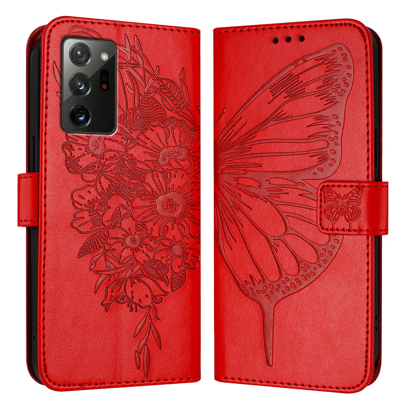 Luxury Magnetic Wallet Flip Case Card Holder Cover For Samsung Note 20 Ultra 10+ 10 Lite 9 8 Protective Shell