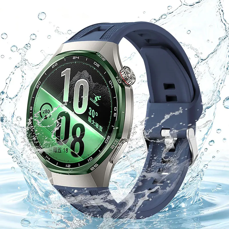 Original 1:1 Armband ohne Lücken für Huawei Watch GT 7 Pro 46mm Sport Silikonarmband für HUAWEI Watch GT6 Pro Band Zubehör – Detail 7