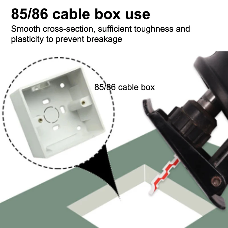 2pcs Reciprocating Saw Blades SK5 Steel Saw Blade For Plasterboard 86 Type Wire Box Hole Opening Cutting Power Tools Accessories
