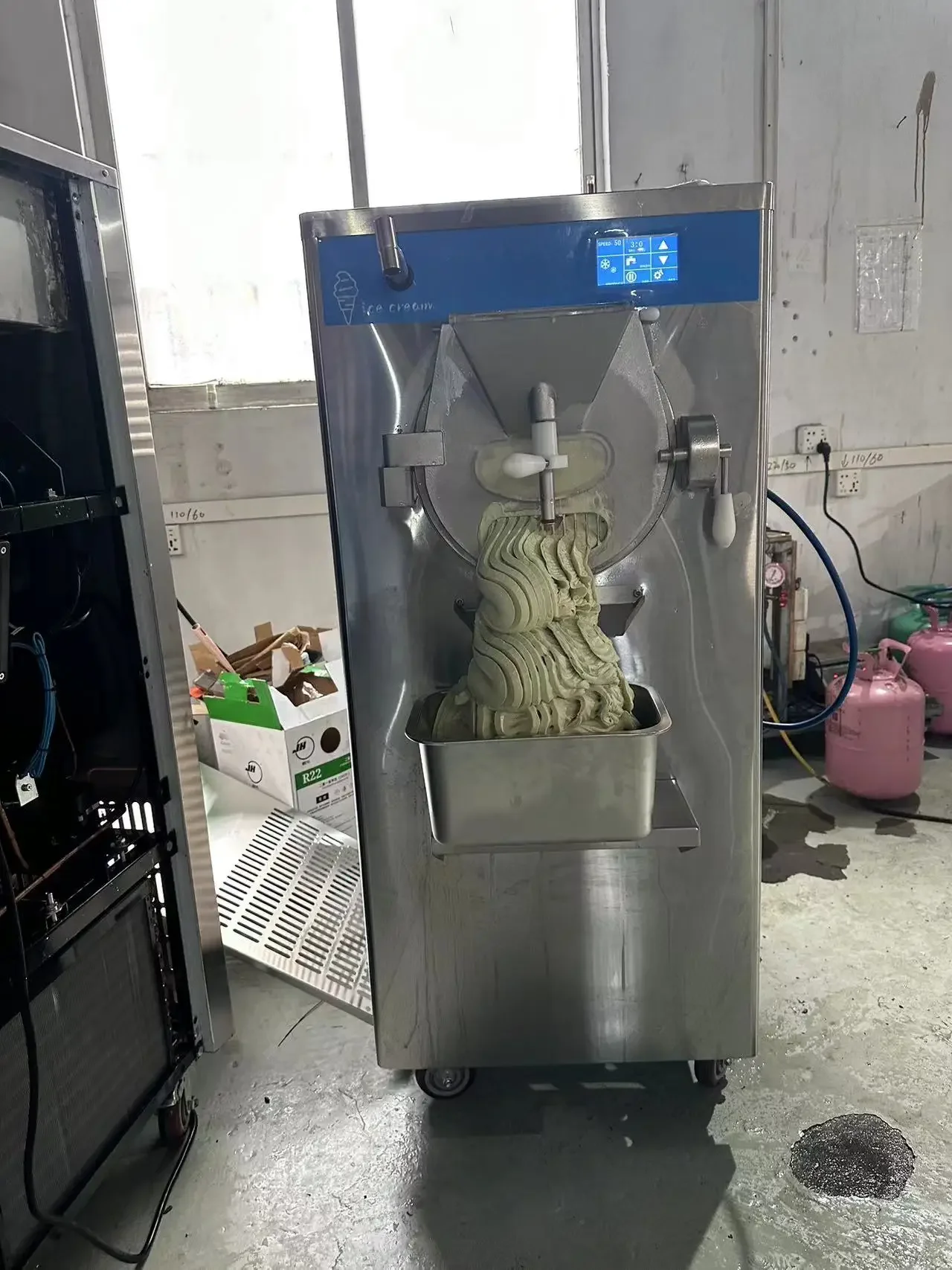 60L Mayhope Hard Ice Cream Machine/ batch freezer for gelato/ Gelato ice cream maker