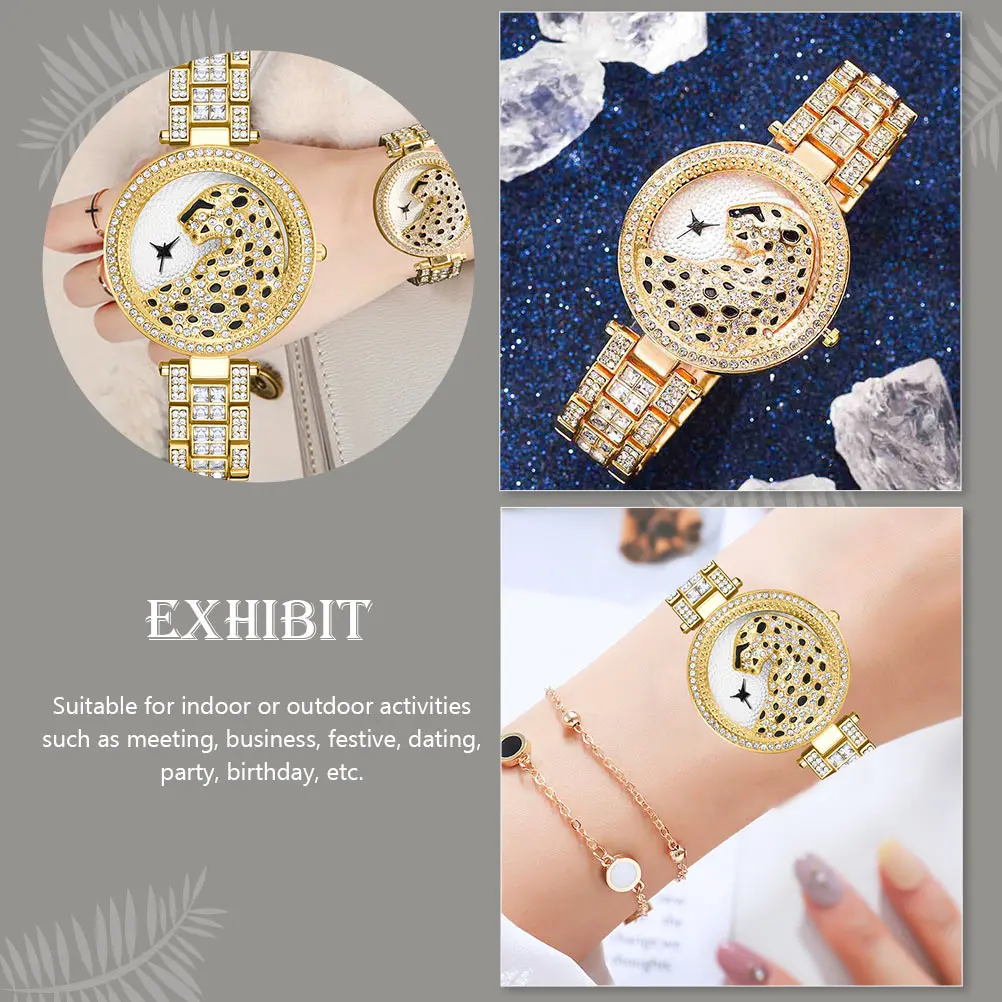 

Women'S Stainless Steel Diamond Dial Quartz Watch For Ladies Bling Casual Party Birthday Gift Watches For Women