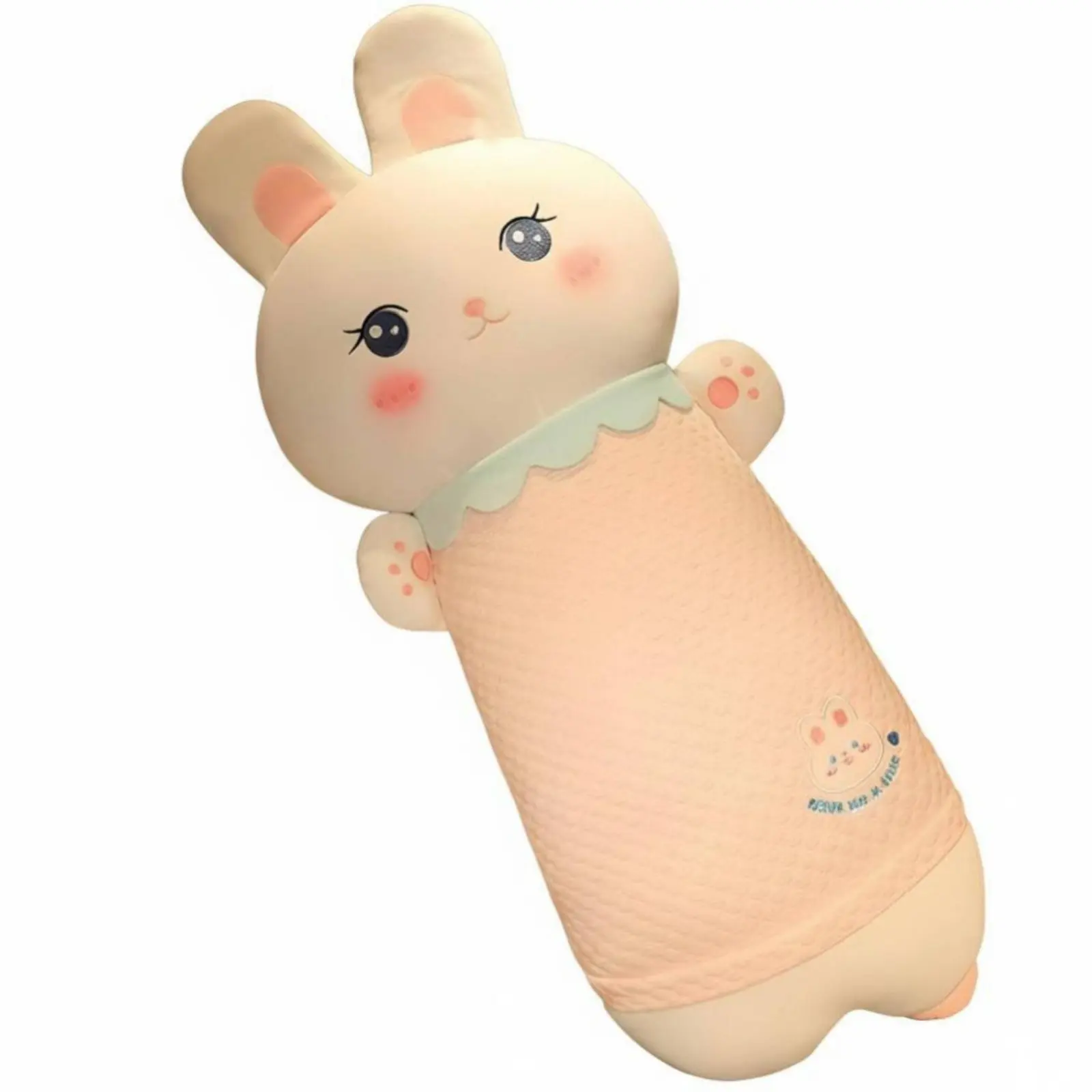 

Милая длинная плюшевая подушка-зайчик, подушка-обнимашка в виде животного, мягкая игрушка, ткань из ледяного шелка, подарок для студентов, спутник для сна