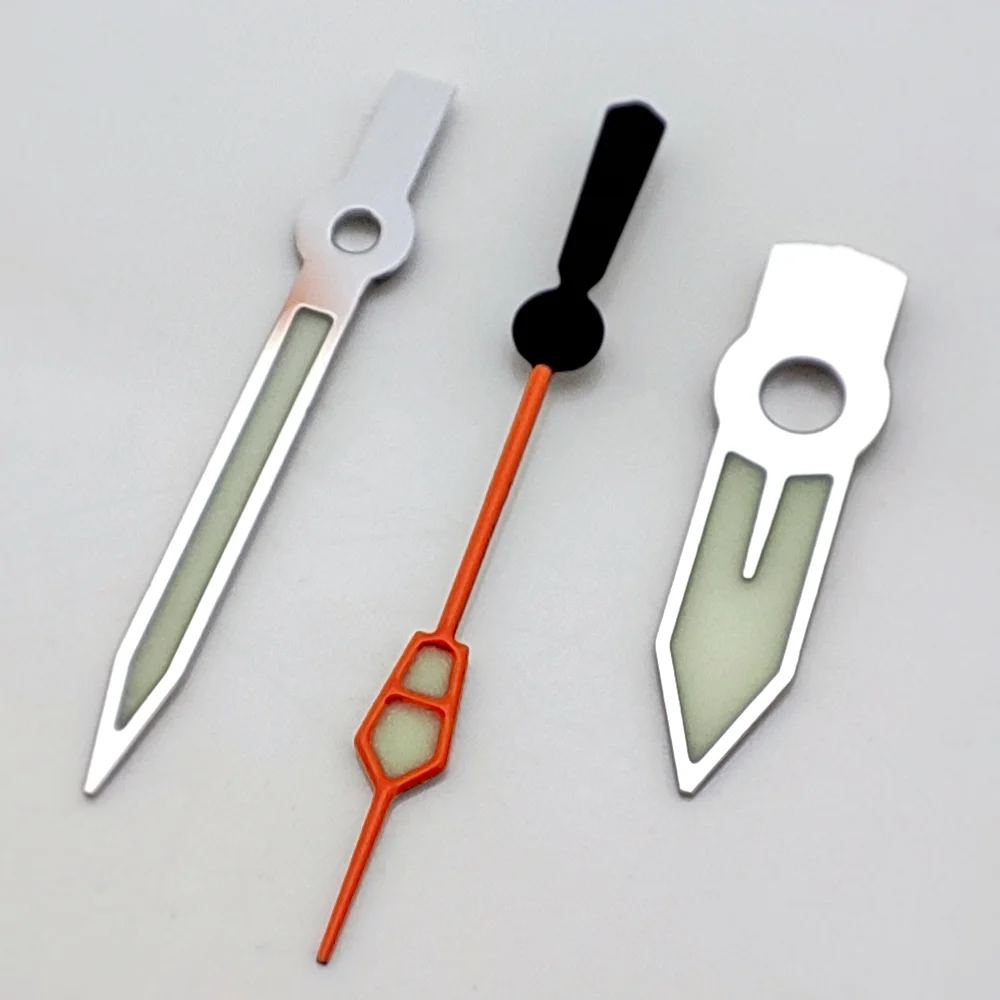 NH35มือที่มีคุณภาพสูงนาฬิกามือ C3เรืองแสงสำหรับ NH35/NH36การเคลื่อนไหวอะไหล่นาฬิกา