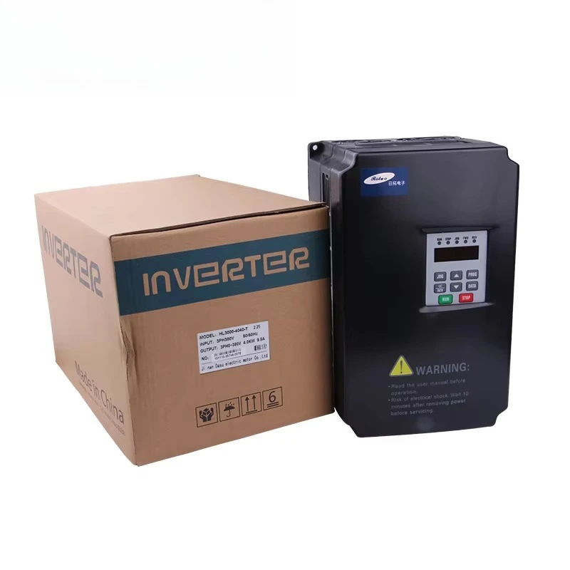 Inverter 380V 4.0kw Spindle Vector Three-phase Governor Engraving Machine Accessories