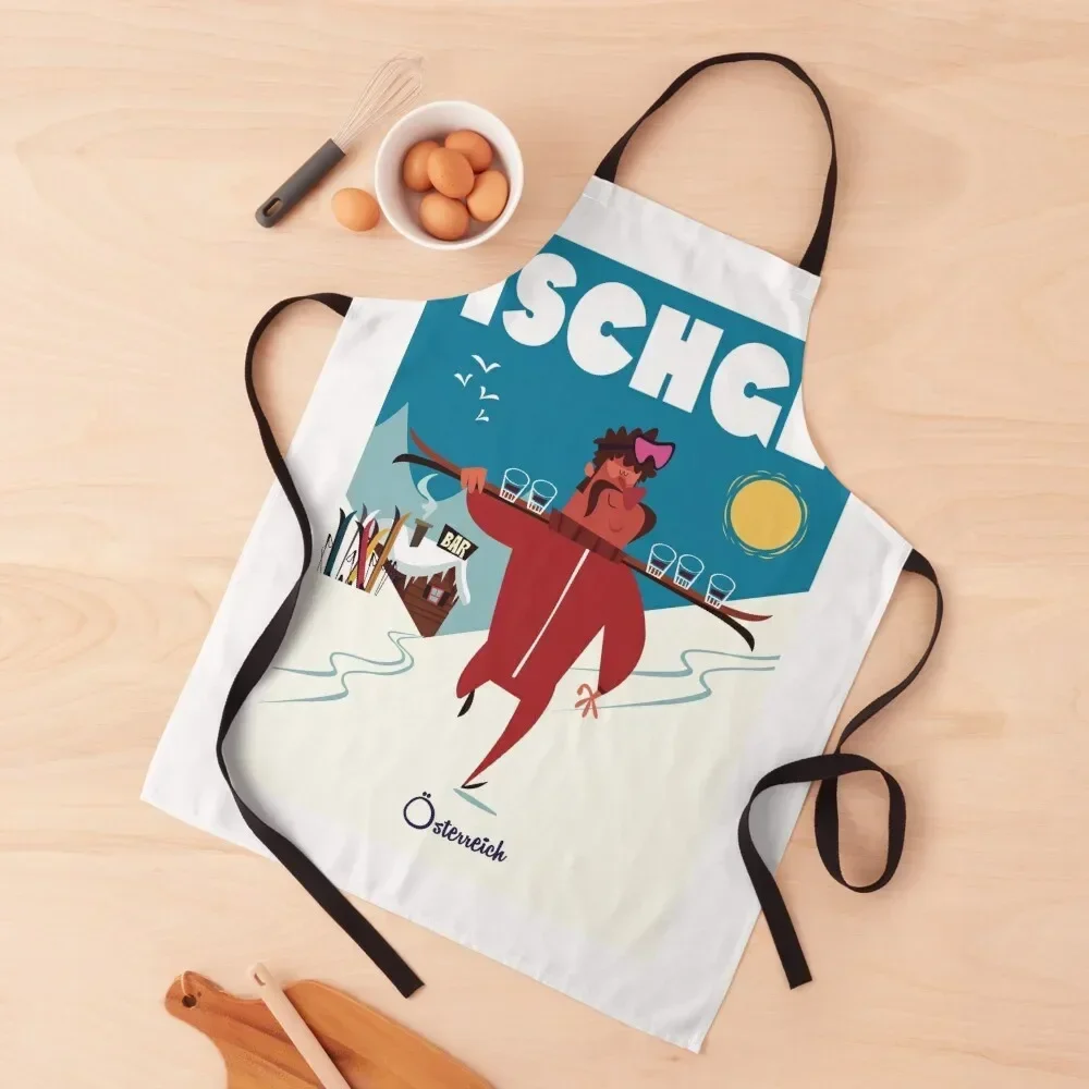 

Ischgl poster Apron Things For The Home For Man Apron