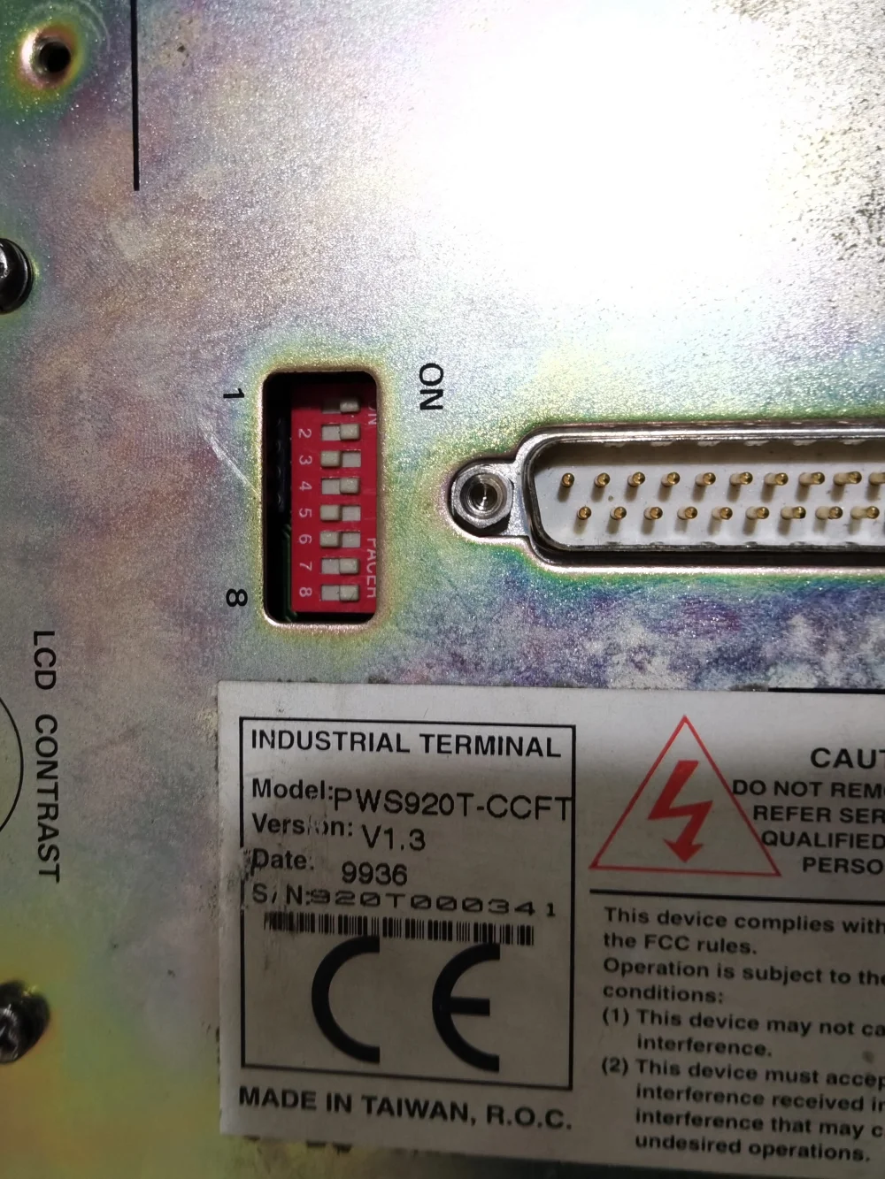 PWS920T-CCFT LCD-Touchscreen