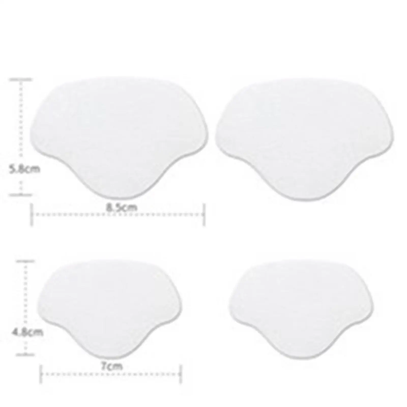 4x Grips Shoe Pad Insoles Repair Er Insert Blister Patches Cushion Inserts