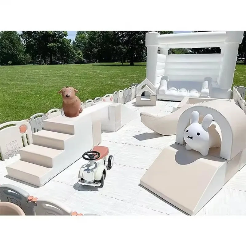 

Indoor Kids Play Ground Equipment Set Indoor Toddler Soft Play Customs Kids Soft Play Birthday Party Rental Equipment