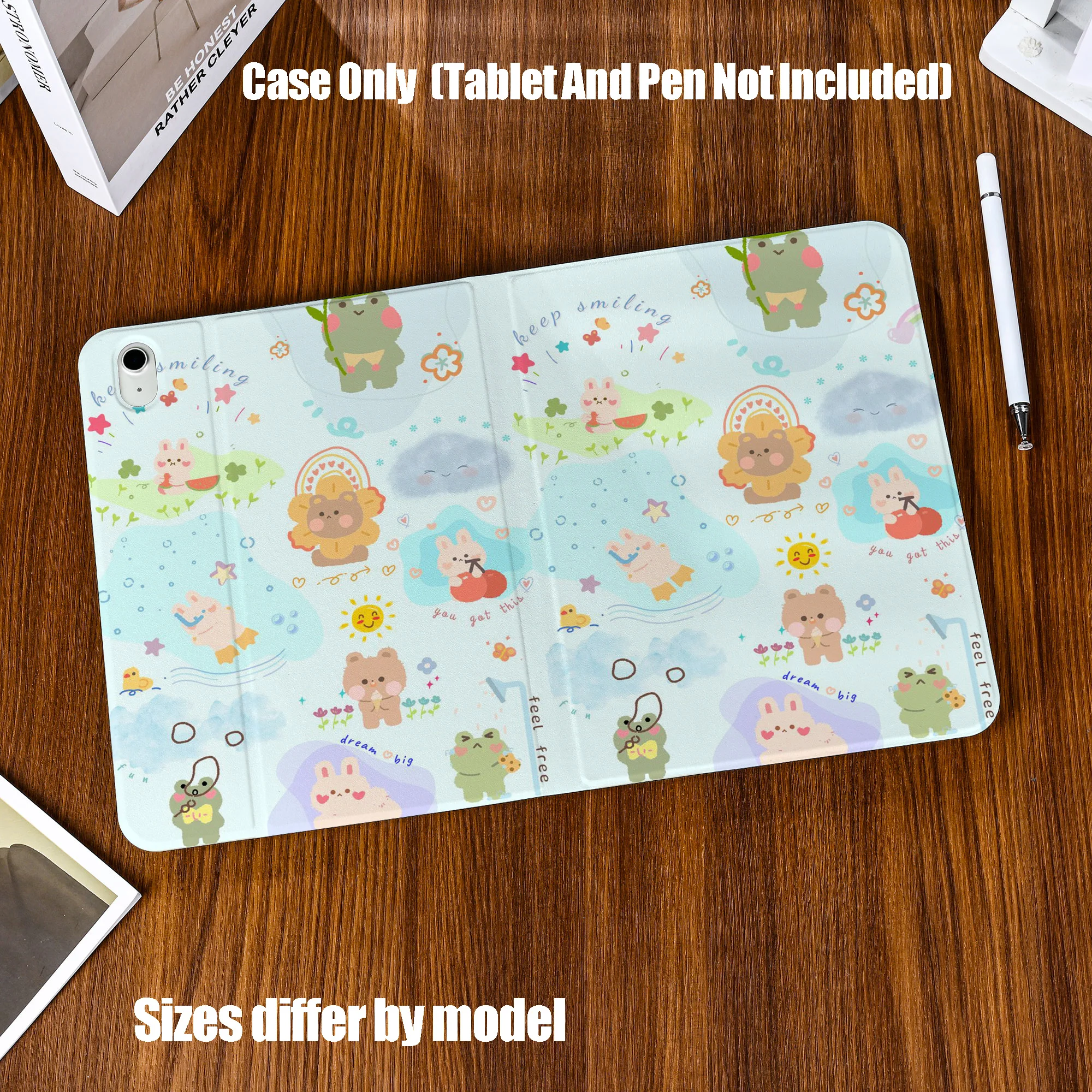 Premium TPU Tablet Case for Samsung and Apple All Models Slim Fit Protective Cover，Shockproof Lightweight Durable