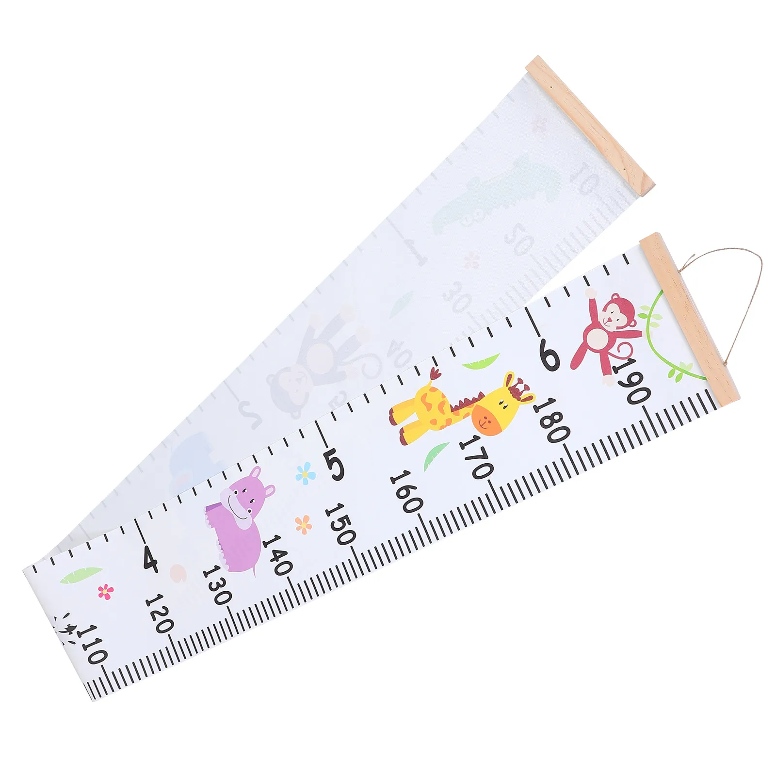 

Деревянная настенная линейка-ростомер для детей, мультяшный дизайн, декоративный измеритель роста, наклейка на стену для детской комнаты