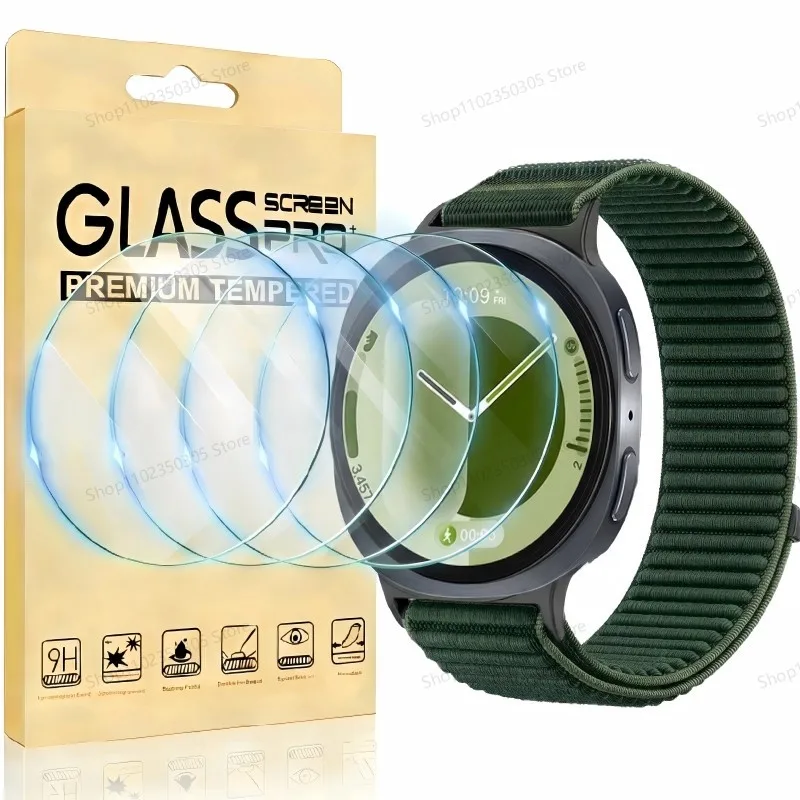 For Samsung Galaxy 8 Classic 7 6 5 4 40MM 44MM Screen Protector Tempered Glass for Samsung Watch 8 Classic 7 6 5 4 Glass Film