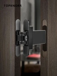 A Set of Invisible Hinges, Automatic Closing, Adjustable Hydraulic Buffer for Secret Doors, Hidden Secret Door Cross Hinges