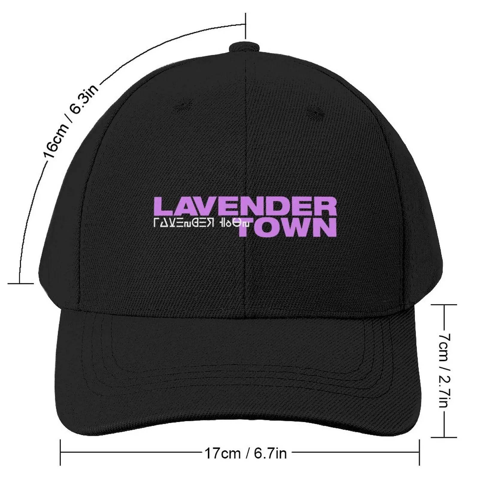 Lavender ghost town Baseball Cap Golf Hat Male Streetwear Gentleman Hat Men's Hat Luxury Women's