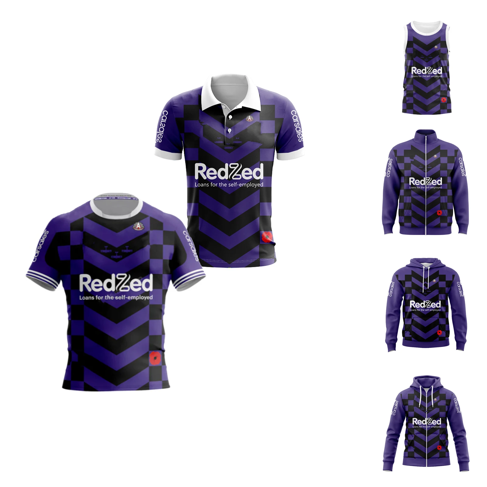

Толстовки с капюшоном для регби Melbourne Storm ANZAC 2025 года