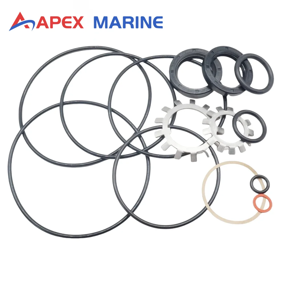 876268 Lower Unit Seal Kit Compatible with Volvo Penta  AQ200 AQ250 AQ270 AQ280 AQ290 SP-A  Single Prop