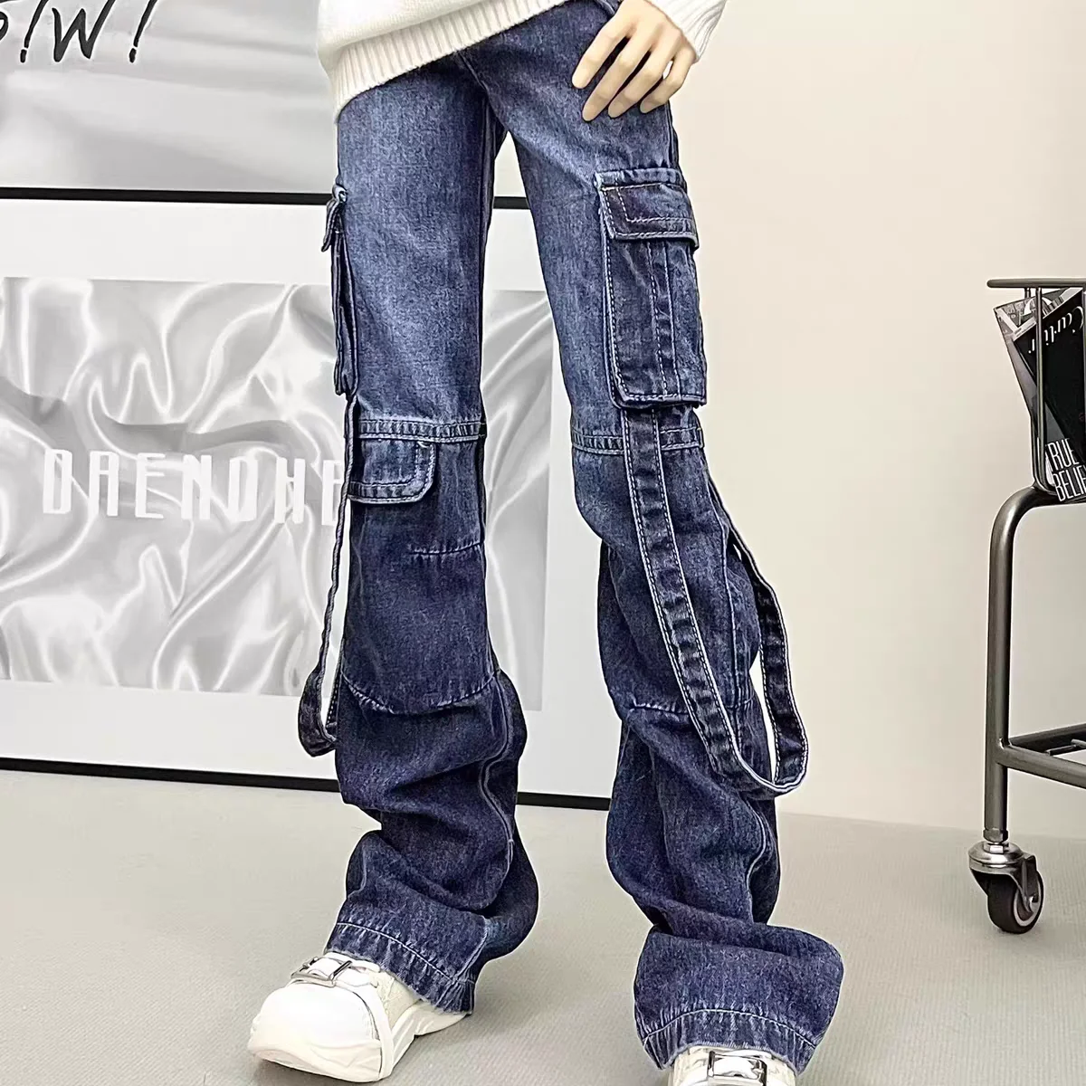 

Брюки для куклы BJD, подходящие для 1/4 CD2, поколения 73 ID75, новая рабочая одежда размера дяди, джинсы в 3 цветах для мужчин