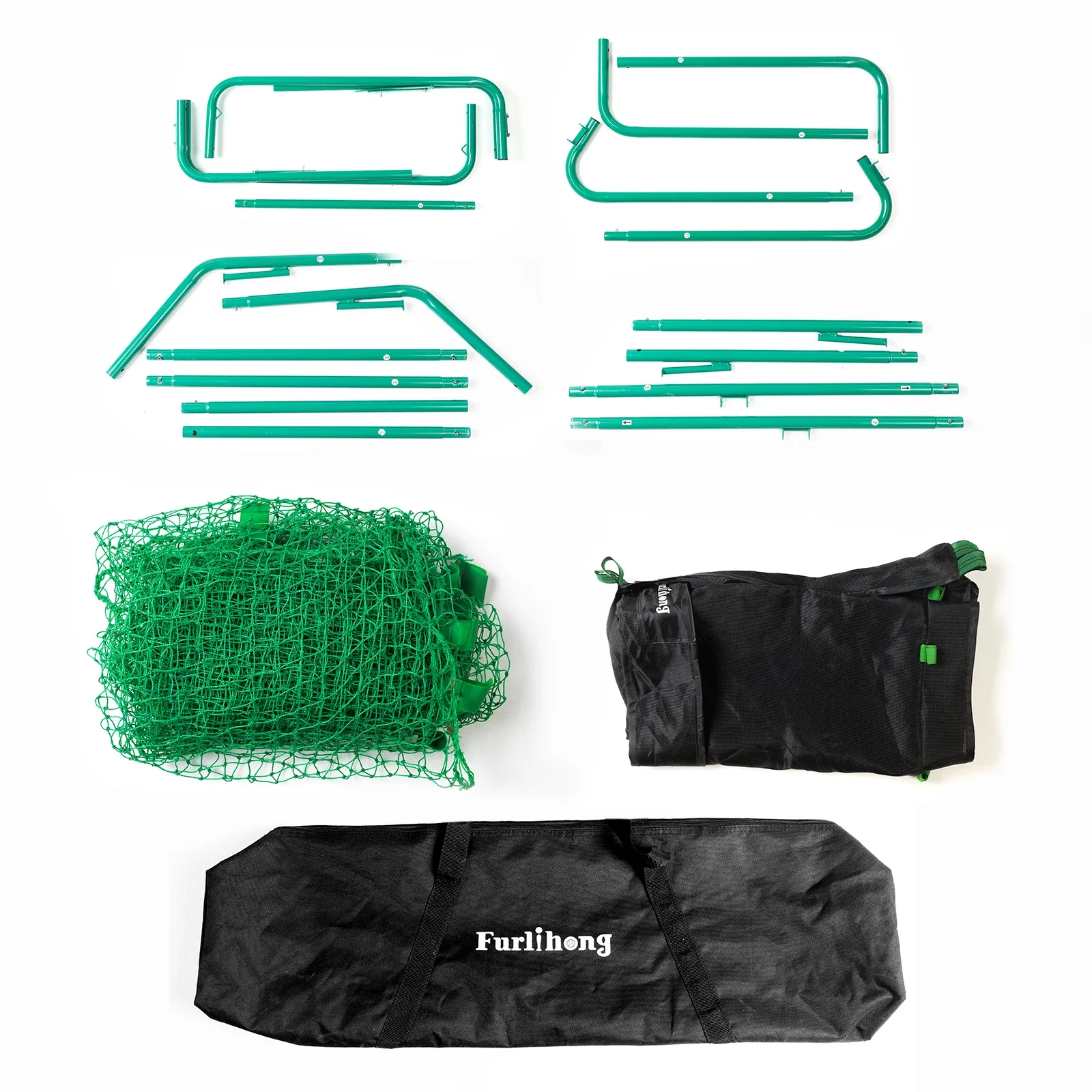 Furlihong NB01 Baseball & Softball Recycling System Net, 6.6 x 7.8ft, 100% Iron Frame with Waterproof Net