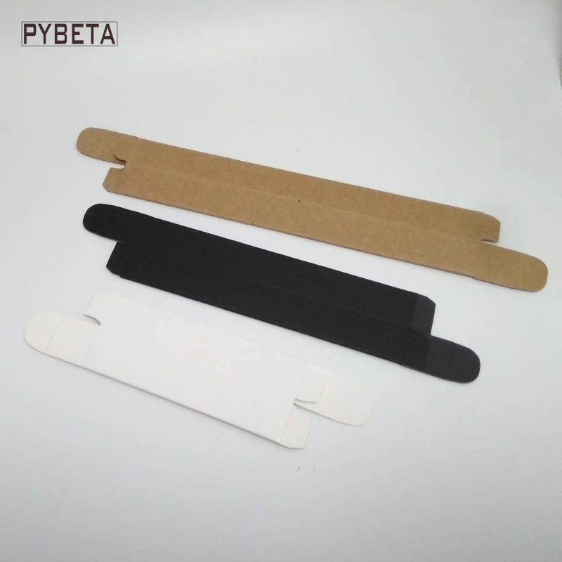 100pcs- Blank Kraft Paper Box White Paper Black Paper Eyeliner Pen Lipstick Gift Packaging Boxes