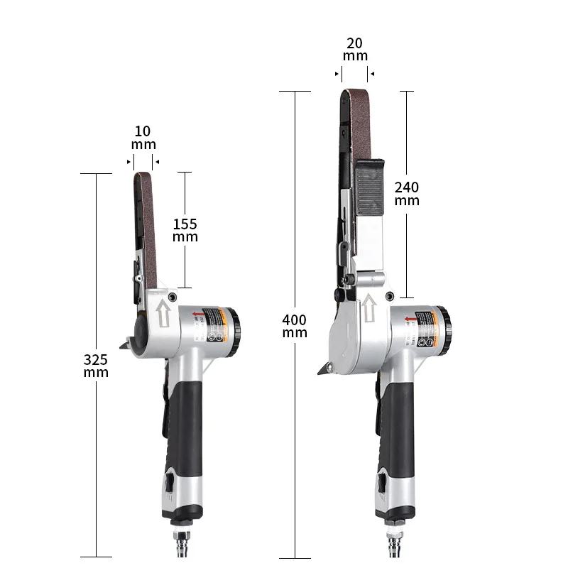 Pneumatic belt sander, hand-held polishing machine, mold trimming and polishing, polishing machine
