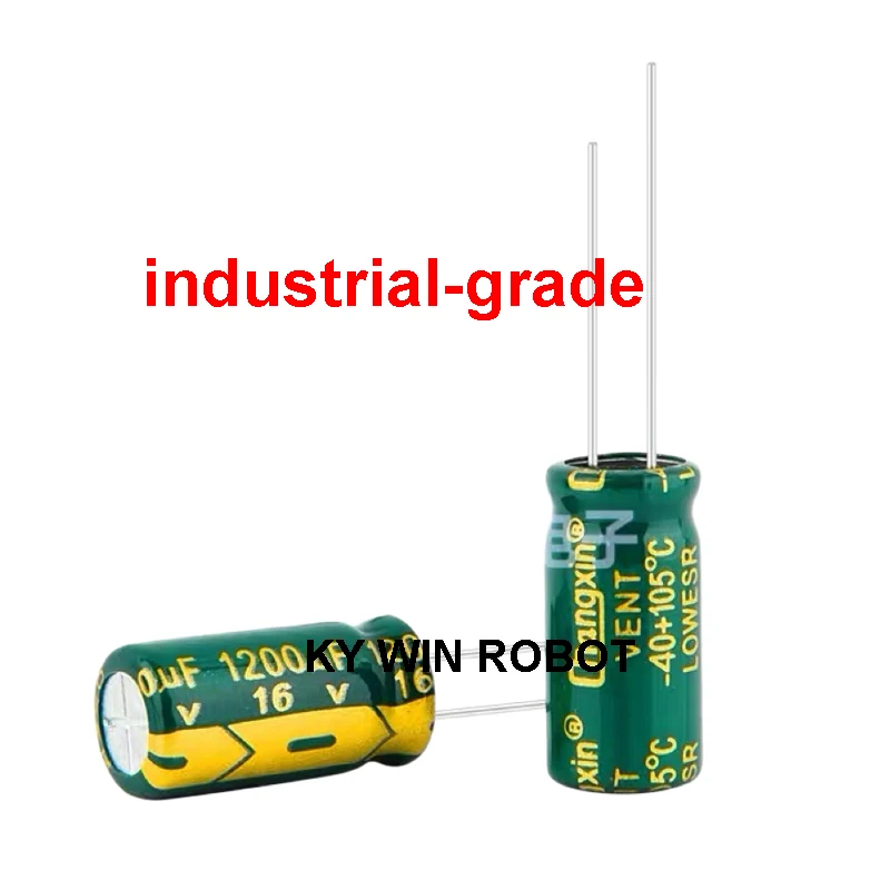 10 sztuk aluminium kondensator elektrolityczny 1200 uF 16 V 10*20mm frekuensi tinggi promieniowe elektrolityczne kapas...