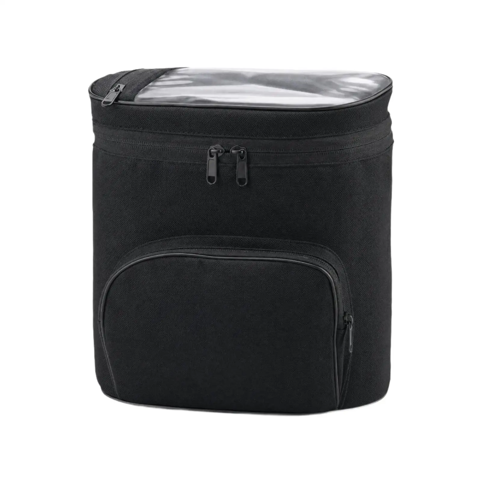 Motorcycle Handlebar Bag Oxford Cloth Front Storage Pouch for Bike Scooter Commuting Touch Screen Phone Pocket