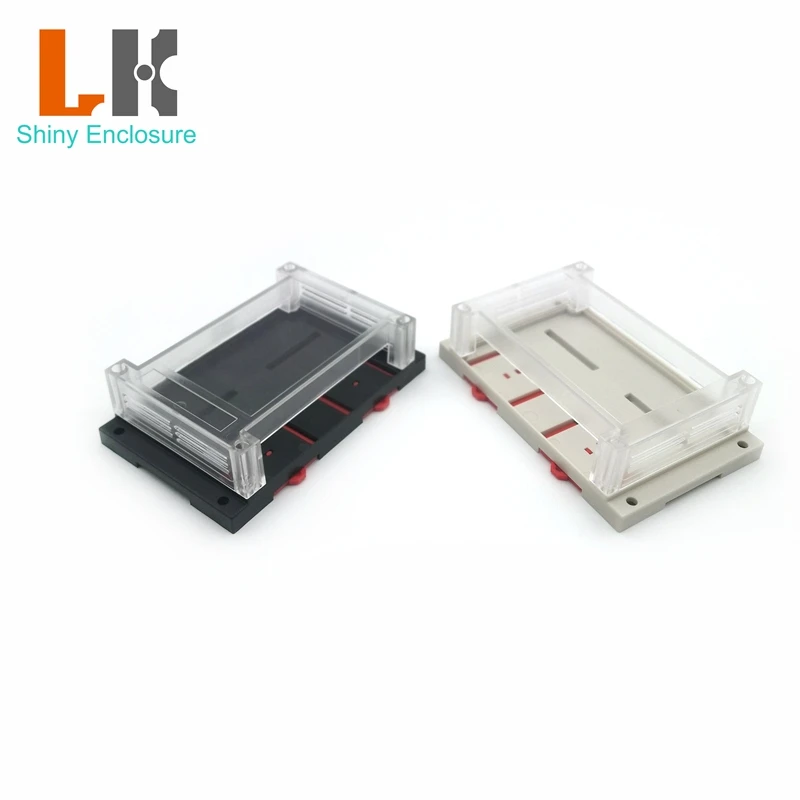 LK-PLC04 Transparent Plc Abs Plastic China Enclosure Switch Project Cable Junction Electrical Box 145x90x40mm