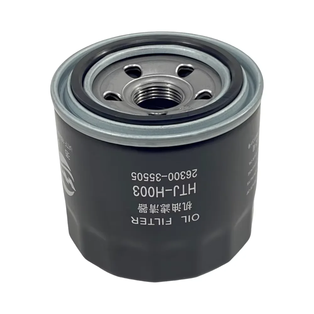 Auto Spare Oil Filter 26300-35505,High Level Car Oil Filter For HYUDNAI MISTRA And ELANTRA