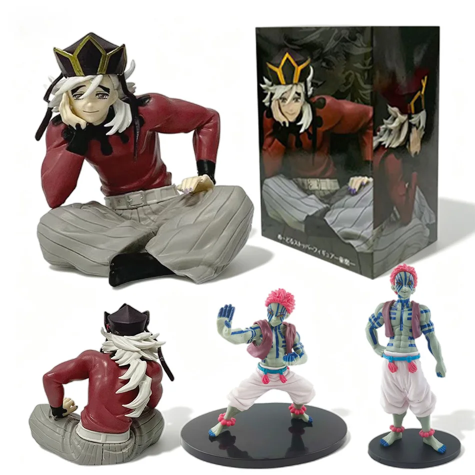 Anime Demon Slayer Douma Premium Chokonose Noodle Stopper Anime-Figur Actionfiguren Sammlung PVC-Modell Spielzeug